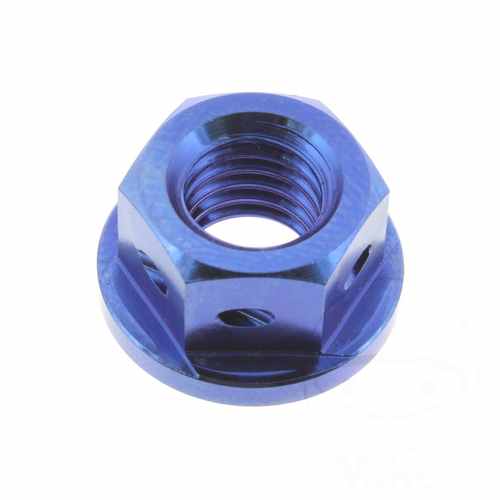 NUT REAR SPROCKET PROBOLT M8X1.25MM TITAN RAC BLUE NUT REAR SPROCKET PROBOLT M8X1.25MM TITAN RAC BLUE
